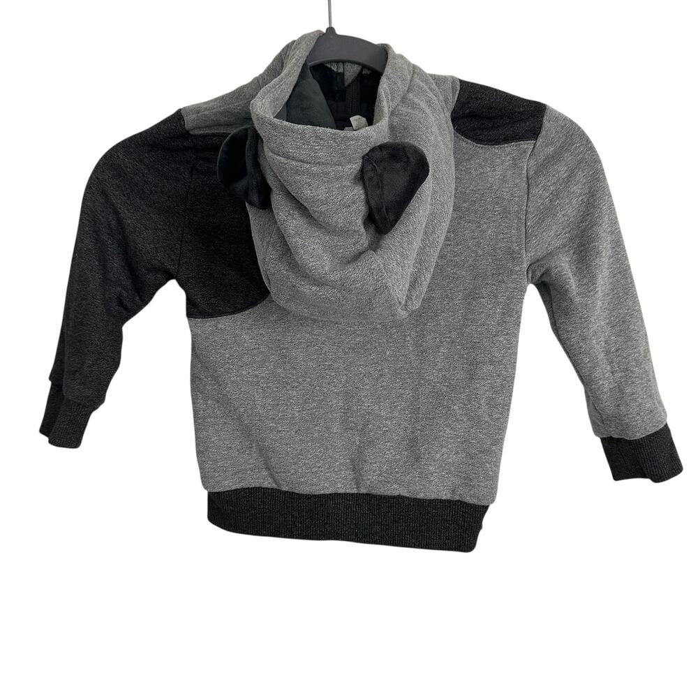 Cubcoats‎ Grey Puppy 2-in-1 Transforming Hoodie Jacket Plush Toy Size 3T - Picture 4 of 9